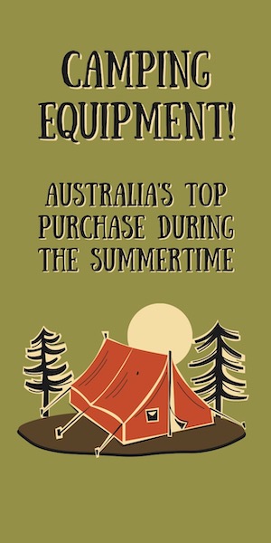 Camping equipment australia